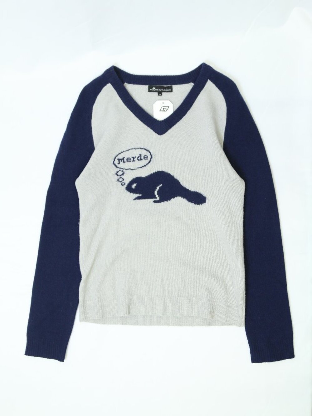 Men's Mooseknuckle V-neck Sweater Size Small